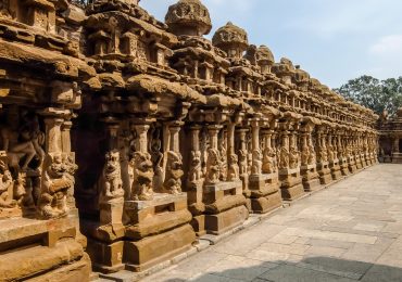 Architecture of Kailasnatha Temple - Kanchipuram -- Tamilnadu - South India