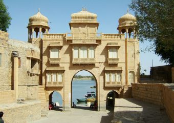 Gadi Sagar Lake at Jaisalmer - Rajasthan- India