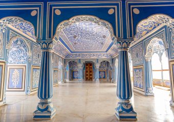Palace in Amer Fort- Jaipur - Rajasthan - India