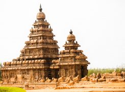Rock Shore Temple - Shore Temple - Mahabalipuram - Tamilandu - South - India