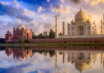 Taj Mahal - Sunset - Agra - India