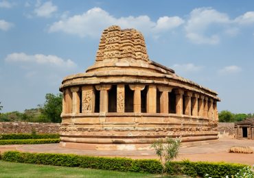 Aihole-Durga-Temple-India-Parliament Structure inspiration - Karnataka - South India