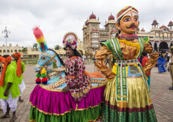 Dussehra Festival in Mysore in Karnataka is the biggest event of the city - South - India
