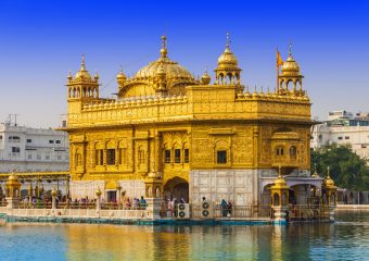 Golden Temple in Amritsar is the epicenter of Sikhism in India and World - Punjab - North - India