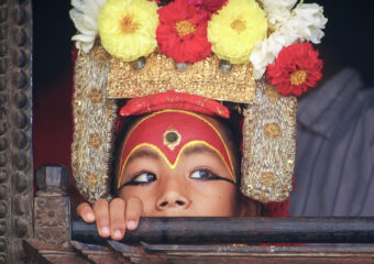 Kumari Devi - Living goddess - Kathmandu - Nepal