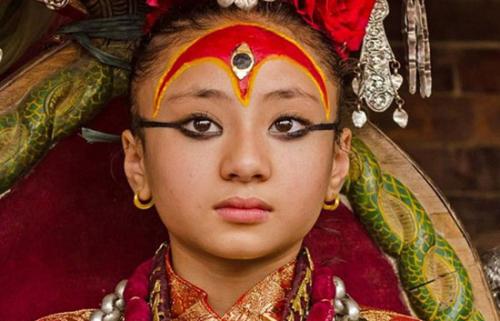 Kumari Devi - Living Goddess _ Kathmandu _ Nepal